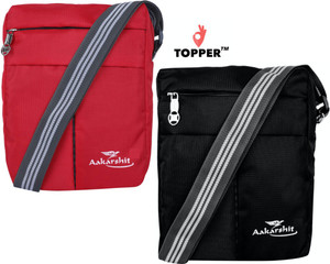 matty polyester sling bag