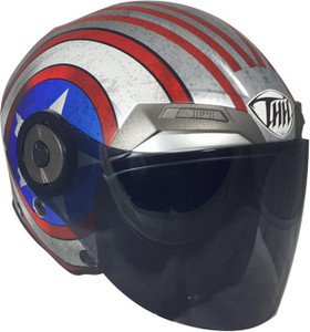 Captain america cycle helmet best sale