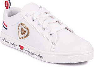 White shoes flipkart girl Clearance