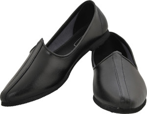 Bata Jalsa Mojaris For Men - Buy Black