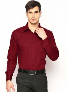 Maroon shining shirt clearance