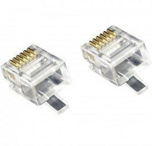 Connecteur RJ12 Mâle – Fiche Modulaire 6P6C, Lot à L'unité