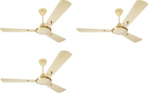 Usha Striker Platinum Ivory Pack Of Mm Blade Ceiling Fan Price In India Buy Usha