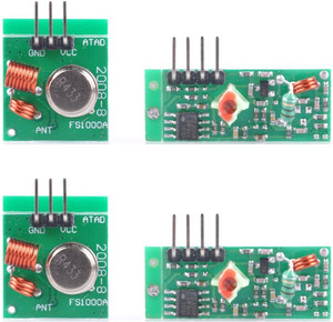 Robotronics 433Mhz Rf Transmitter and Receiver Module Link Kit for ...