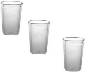 Kanha (Pack of 3) 7544545 Glass Set Water/Juice Glass Price in India