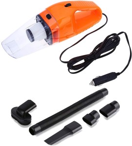 4 in 1 Multifunctional High Power 12V 120W Air Compressor Tire inflator Portable Car Vacuum Cleaner Car Vacuum Cleaner Lightweight Wet Dry Vacuum for Home Pet Hair Car Cleaning 