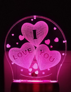 Amrut art I LOVE YOU 3D LED Night Lamp &3D Illusion LED Night Lamp (Multicolour) Night Lamp Price in India - Buy Amrut art I LOVE YOU 3D LED Night Lamp &3D Amrut art I LOVE YOU 3D LED Night Lamp &3D Illusion LED Night Lamp (Multicolour) Night Lamp Price in India - Buy Amrut art I LOVE YOU 3D LED Night Lamp &3D