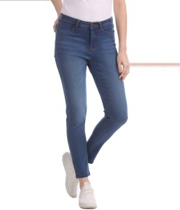 flying machine ankle length jeans