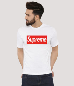 Supreme printed t shirt clearance