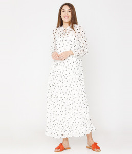 vero moda black and white dress