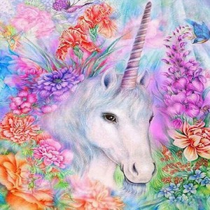 E Hoshell Graffiti Cow Embroidery Cross Stitch Arts Craft Canvas Wall Decor Diamond Painting for Adults by Number Kit Full Drill Decoration 30x30cm DIY 5D Diamond Painting Kit 