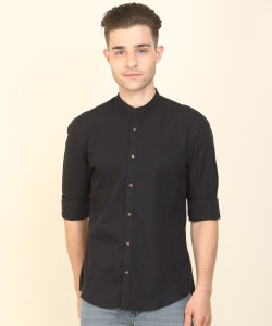 peter england black shirt price