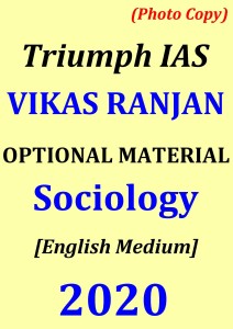 Triumph Ias Vikas Ranjan Sociology