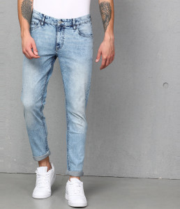 METRONAUT Slim Men Light Blue Jeans 