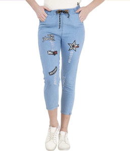 Charming Boutique Jogger Fit Women Blue 