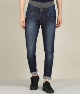 NUMERO UNO Skinny Men Dark Blue Jeans 