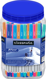 Classmate BFirst Gelschreiber – Joy Serie, Blau, 10 Stück Im Set, Für Smooths Schreiben