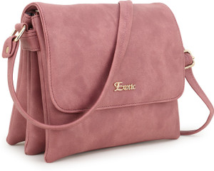 Exotic Pink Sling Bag EXT-401-P Pink 