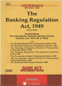 The Banking Regulation Act 1949 With Allied Rules & Scheme: Buy The ...