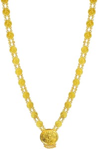 VAMA Kasu Mala Kasumalai Laxmi Lakshmi Coin Temple Jewellery Necklace