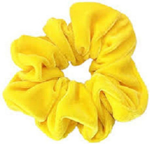 Yellow scrunchie sales