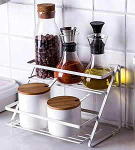 Xllent Containers Kitchen Rack Steel Kitchen Countertop Organizer Shelf ...