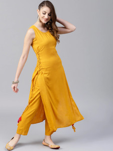 Flipkart sleeveless clearance kurtis