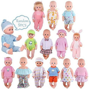 9 inch baby doll clothes deals