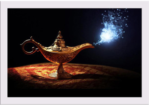 The magic lamp short story image