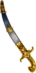 Partysanthe Ancient Style Plastic Sword With Cover 40cm Long For Kids To Play A Cosplay Or Drama Maces Swords Ancient Style Plastic Sword With Cover 40cm Long For Kids To