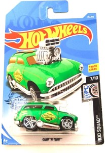 Hot Wheels ~ Rod Squad 7/10 ~ SURF 'N TURF ~ SHIPS SAFE IN WELL PACKED BOX 3.99!