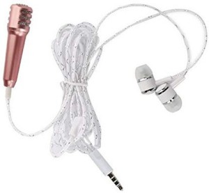 BU Mini Microphone Karaoke Voice Recording Portable Mic for Chating Singing Vocal Instrument Mobile Phone Laptop Notebook for Apple iPhone for Samsung for Android with Omnidirectional Stereo 