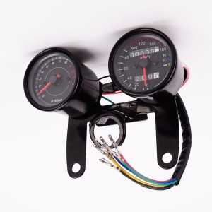 Motorcycle Speedometer LED LCD Digital Speedometer Meter Odometer Gauge Motorcycle Tachometer Instrument Refitting 