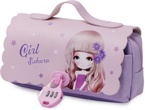 Flipkart FIDDLERZ Cute Girl Printed Pencil Pouch School