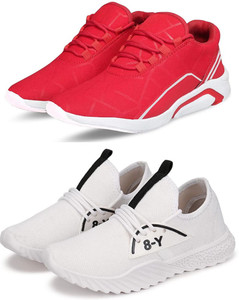 Forcum Sport Shoe combo Jaal Red \u0026 Y8 