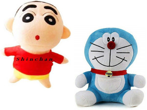 Shinchan \u0026 Doraemon Soft toy for Kids 