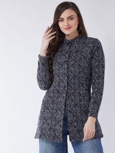 Pivl Graphic Print Collared Neck Casual Women Grey Sweater - Buy Pivl  Graphic Print Collared Neck Casual Women Grey Sweater Online at Best Prices  in India | Flipkart.com