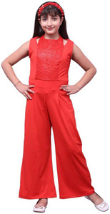 oriexfabb Solid Girls Jumpsuit - Buy 
