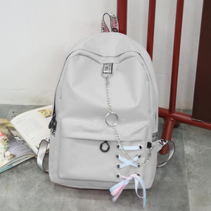 girls grey backpack