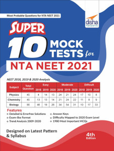 Super 10 Mock Tests for Nta Neet 2021: Buy Super 10 Mock Tests for Nta ...