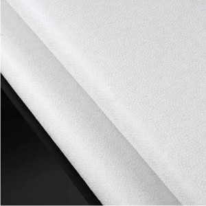 Fusible Interfacing Lightweight Non-Woven Polyester Interfacing Single-Sided Iron on Interfacing for DIY Supplies 40 Inch x 4 Yards 