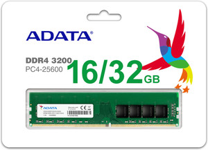 ADATA Desktop RAM DDR4 16 GB (Single Channel) PC (DDR4 3200 PC4-25600 ...