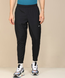 NIKE Solid Men Black Track Pants - Buy 
