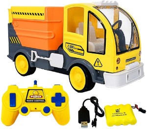 Remote Control Cartoon Truck Rc Toys for Kids with Working Back Dumper Up /  Down with Remote - RC Truck Dumper Construction Vehicle Dump Truck Dumper  Truck . shop for HALO NATION products in India. 