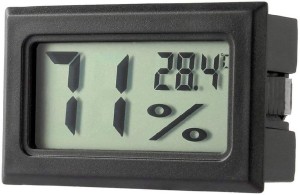 Mini Digital LCD Temperature Luftfeuchtigkeit Hygrometer Thermometer Set