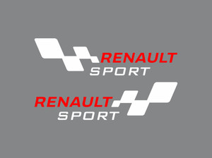 Renault top sport stickers