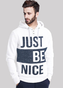 Sleeve Printed Men Sweatshirt 