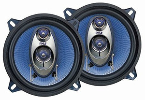 Coppia Diffusori Pyle PL53BL 13cm 3 Vie – 200W RMS, 400W Max, Woofer Blu, Per Auto - 5