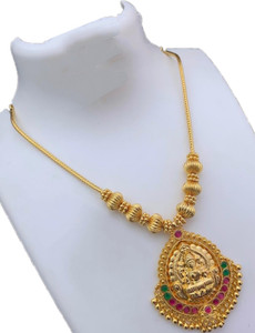 Hanaa Laxmi Pendant One Gram Gold 