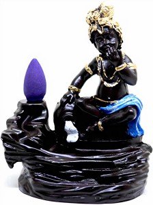 Lord Krishna Showpiece Smoke FountainLittle Krishna Smoke BackflowKanha Ji 